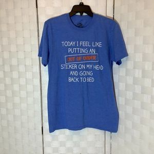 Donating June 30th going back to bed tee